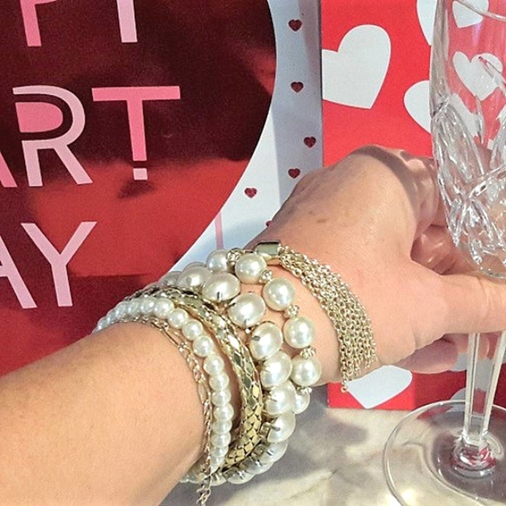 4 Bracelets Set - Stretch Bracelets - image 4